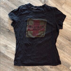 MASH Black Graphic T-Shirt SZ XXL BUT TNY TEE. CLOSER TO M adult